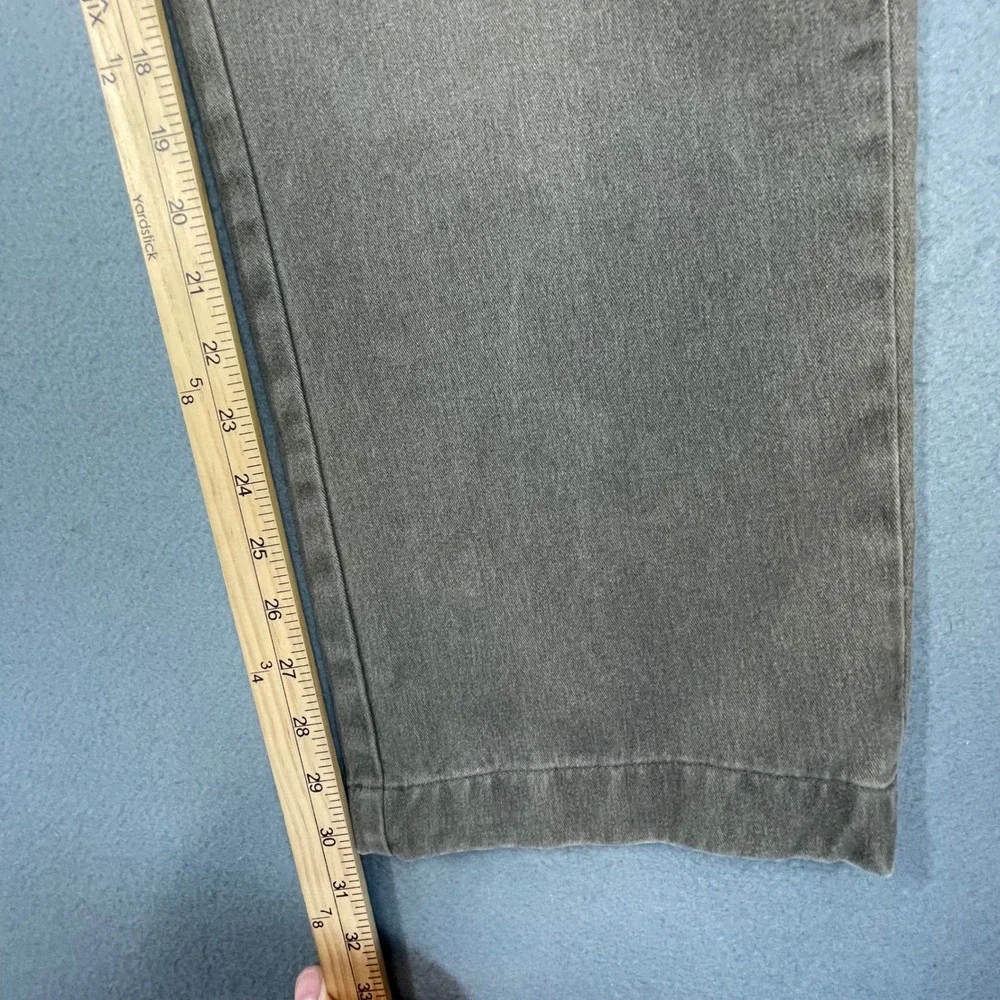 VTG 90s Brooks Sport Gray Flat Front Hong Kong Chino Pants Mens 32x32